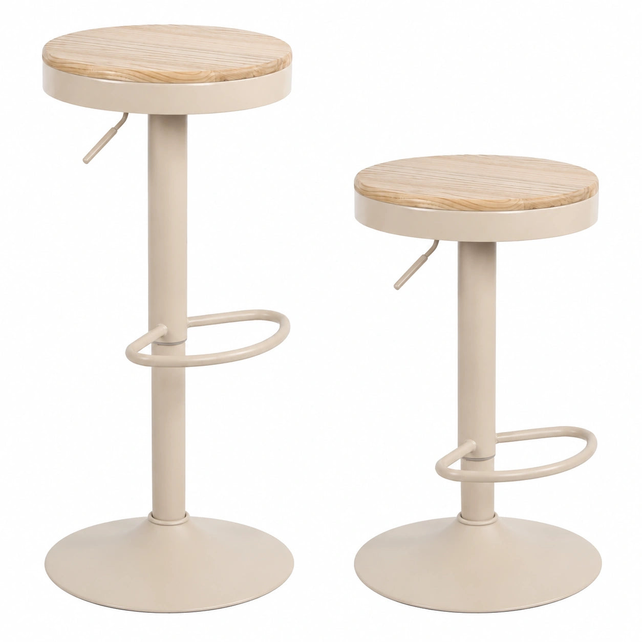 Chaise, pivotant, réglable, en métal, pour la salle à manger ou la cuisine