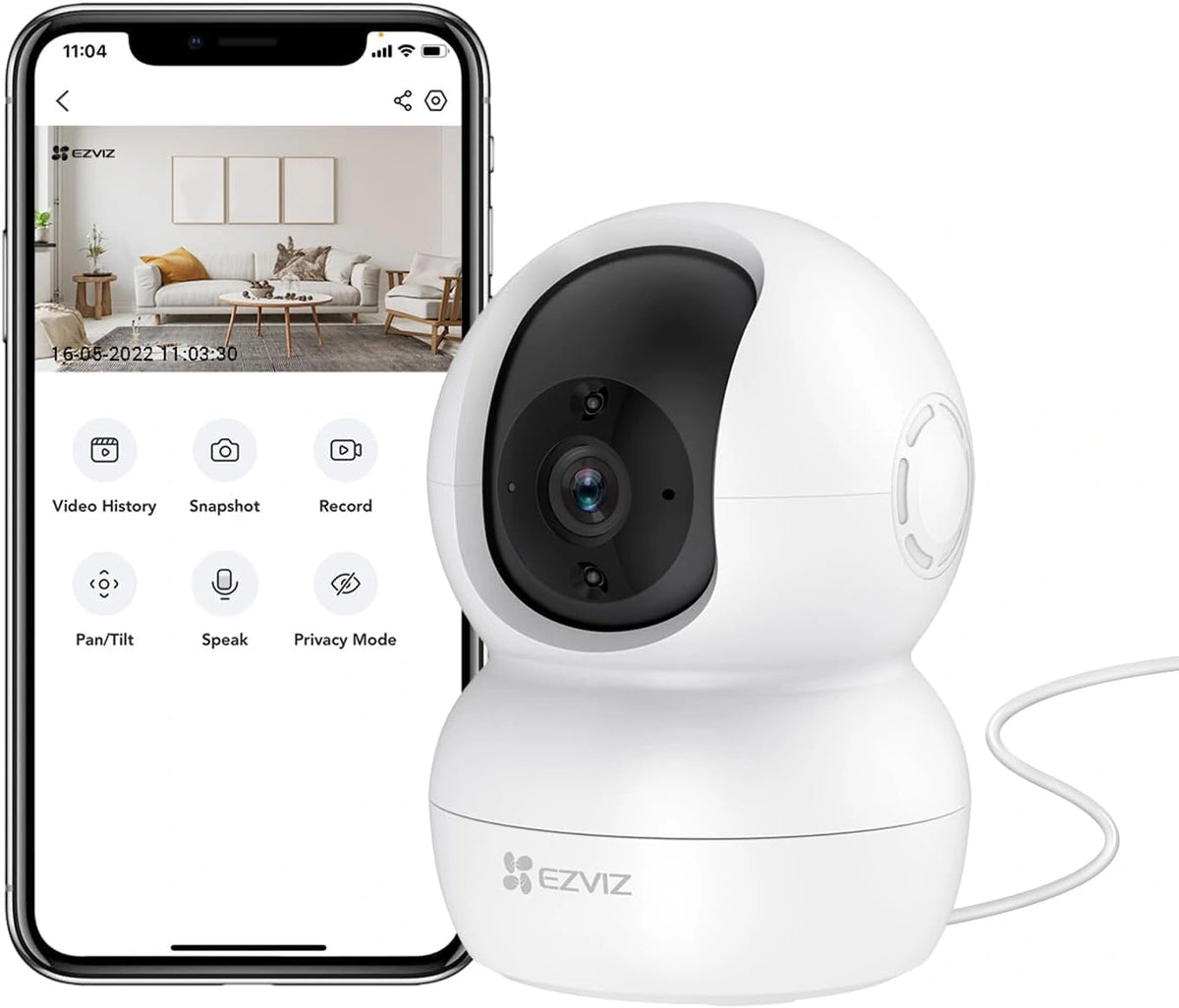EZVIZ, Caméra, 1080P, Wi-Fi, connecté