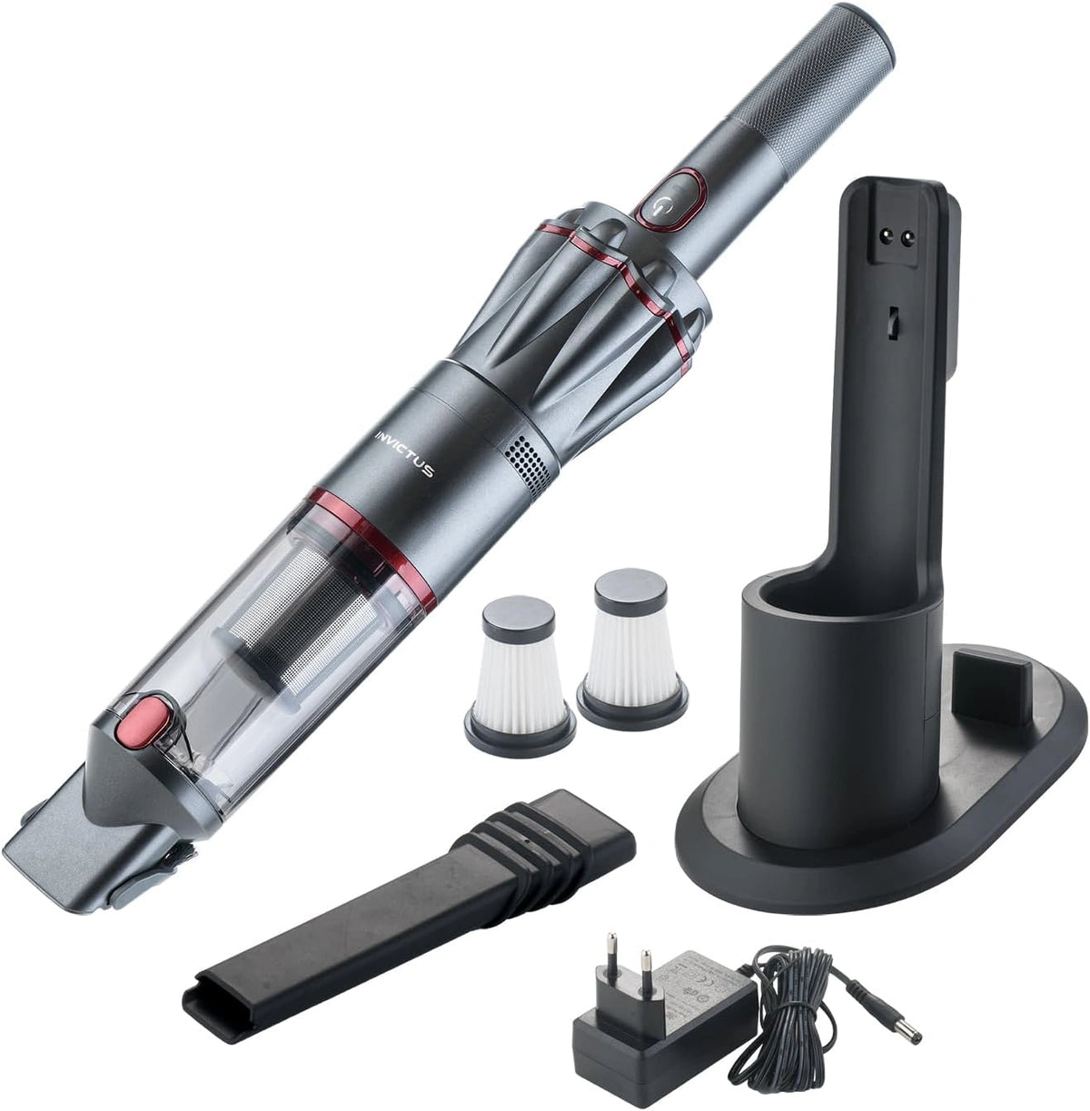 Genius, Aspirateur, A28178, Gris anthracite/Argenté