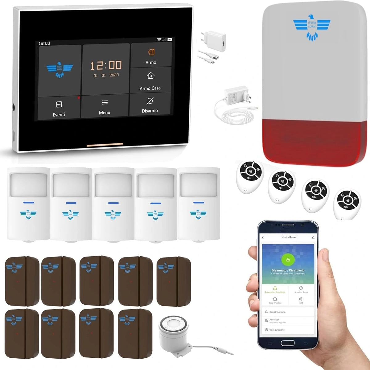 ITALIAN, Appareil électrique, Wi-Fi, sans fil, connecté