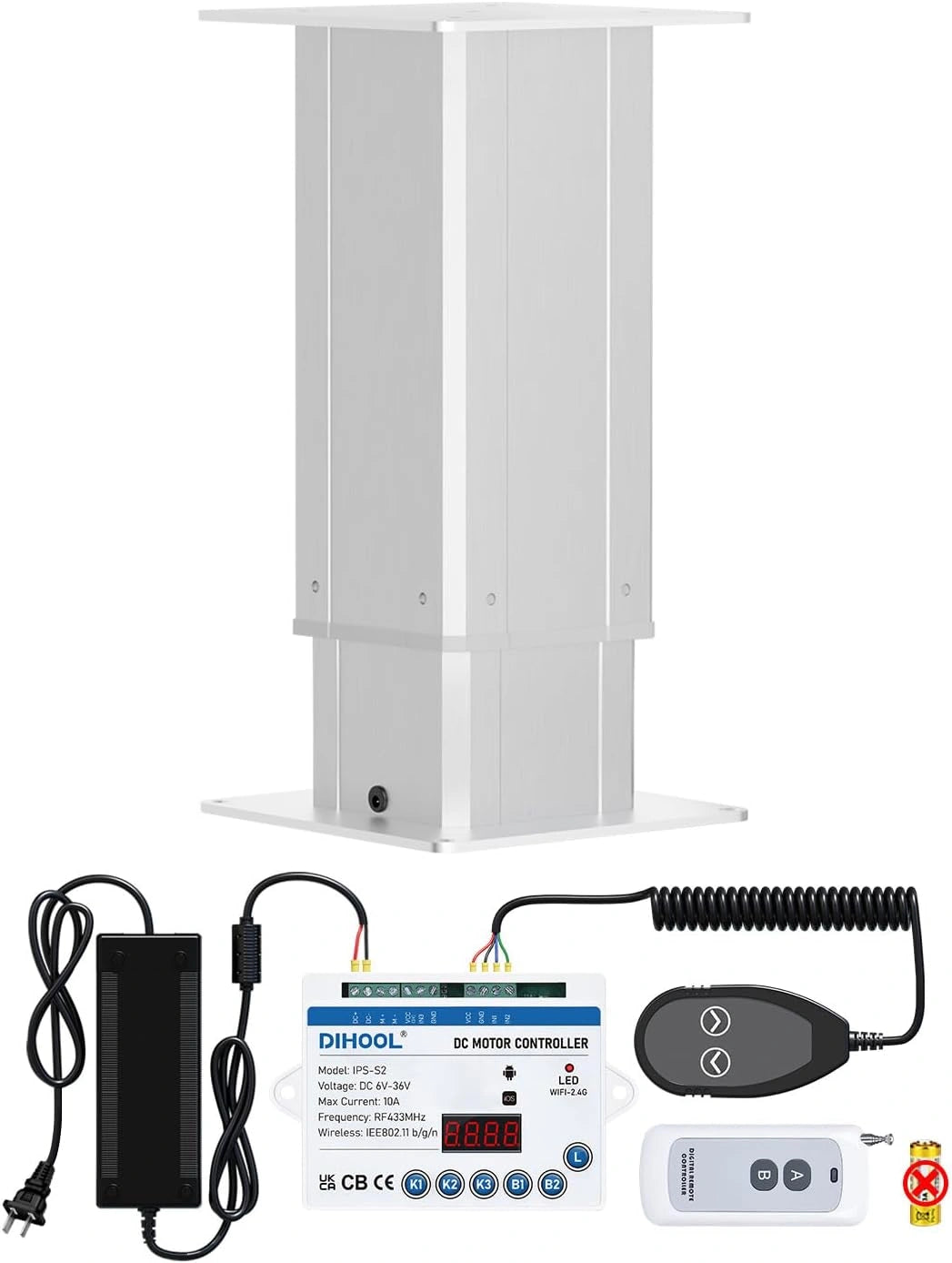 DIHOOL, Appareil électrique, avec télécommande