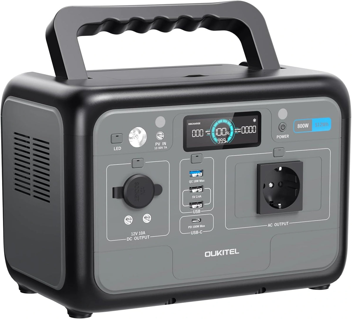 OKITEL, Groupe électrogène, P800, 800W, 1600 W, format mobile