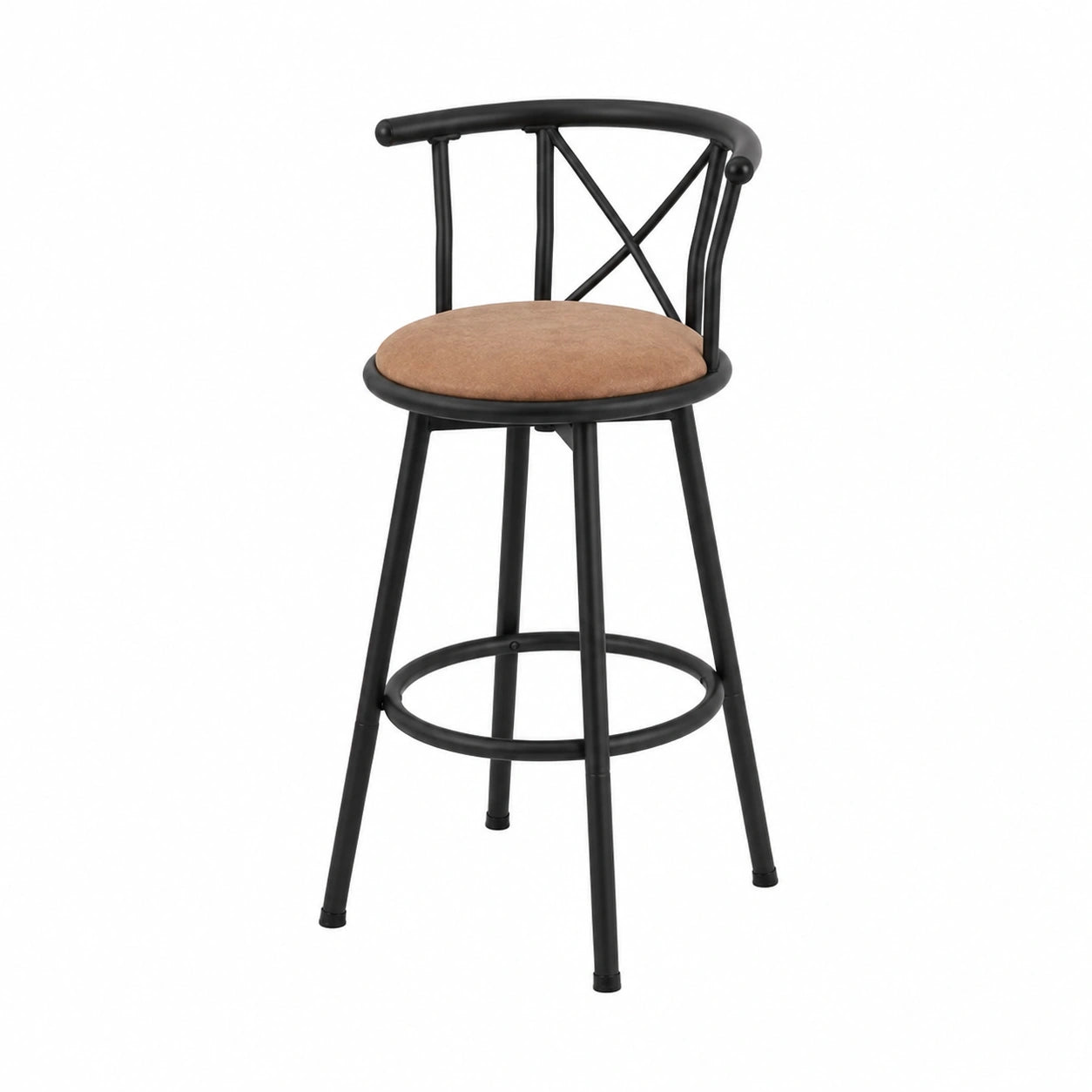 Chaise, pivotant, coloris marron, pour la salle à manger ou la cuisine