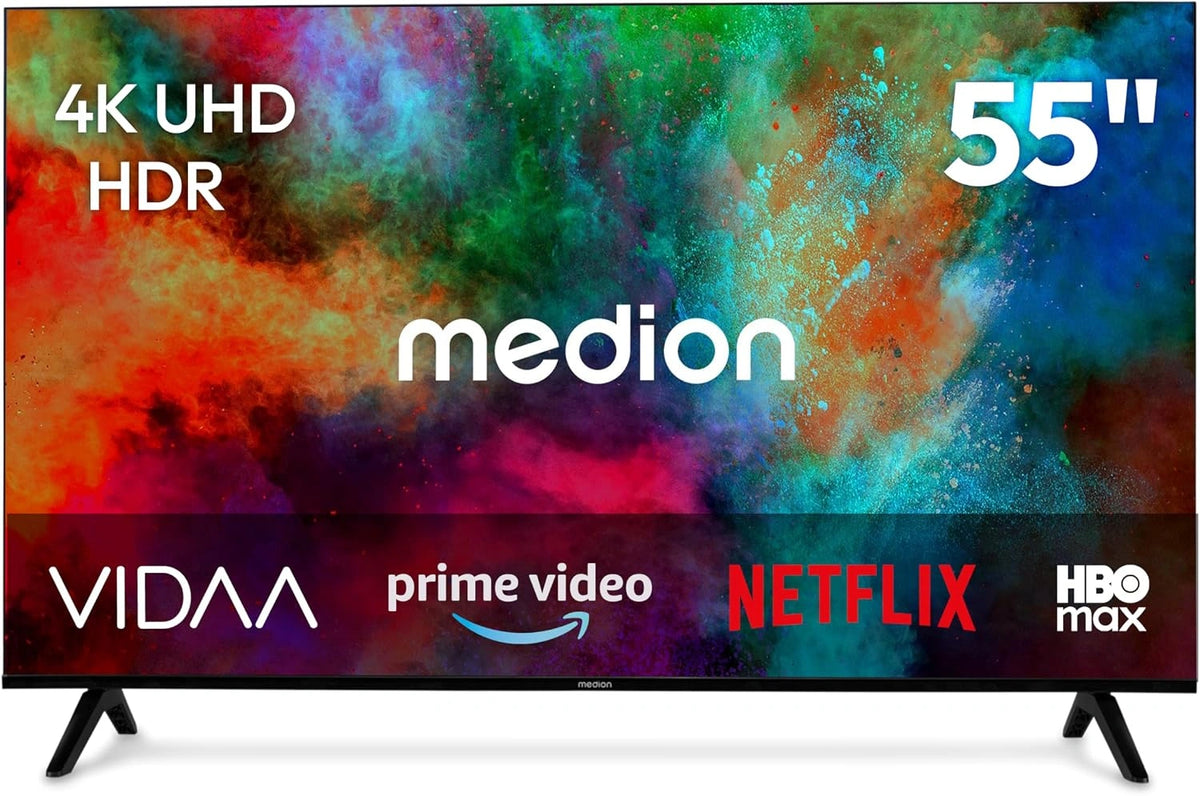 MEDION, Téléviseur, HDR10, Bluetooth, connecté