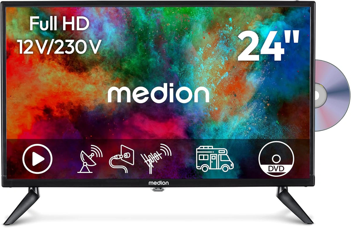 MEDION, Téléviseur, 12V, 24 Pouces