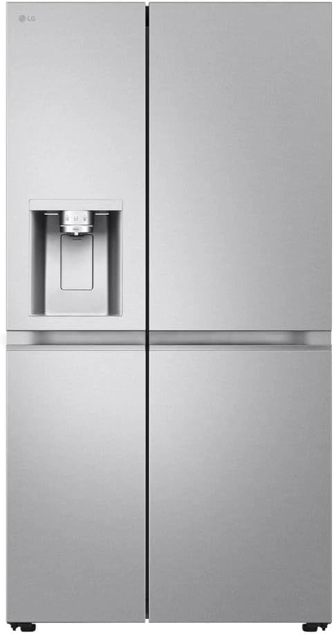 LG, Réfrigérateur, GSLE91MBAB, 623 l, Argenté
