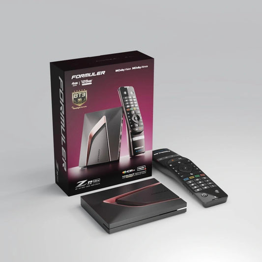 Formuler, Appareil électrique, Z12, 4 Go, 128 Go, Wi-Fi, Bluetooth, avec télécommande