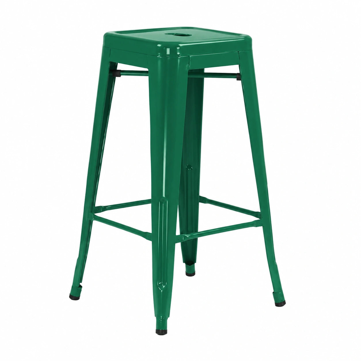 Tabouret, coloris vert, pour la cuisine ou l’espace repas