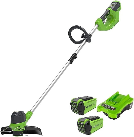 Greenworks, Batterie, G40LTK2X, 40V, sans fil, fonctionnement automatique