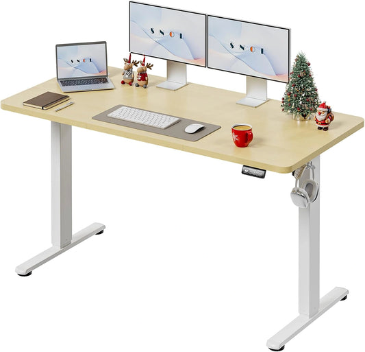 Bureau, Appareil électrique, 140 × 60 cm, Beige