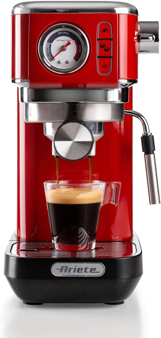Ariete, Machine à café, 1,1 L, 1300 W, Rouge