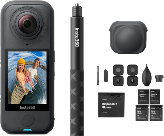 Insta360, Caméra, Noir