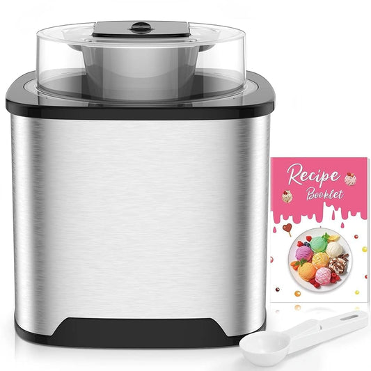 Sorbetière, Appareil électrique, 2L, Argenté