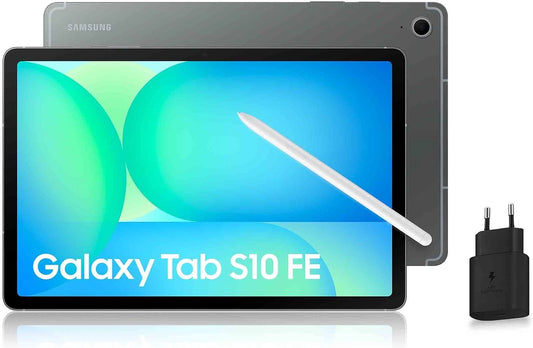 Samsung, Tablette tactile, S10, 25W, 128 Go, Wi-Fi, Gris anthracite