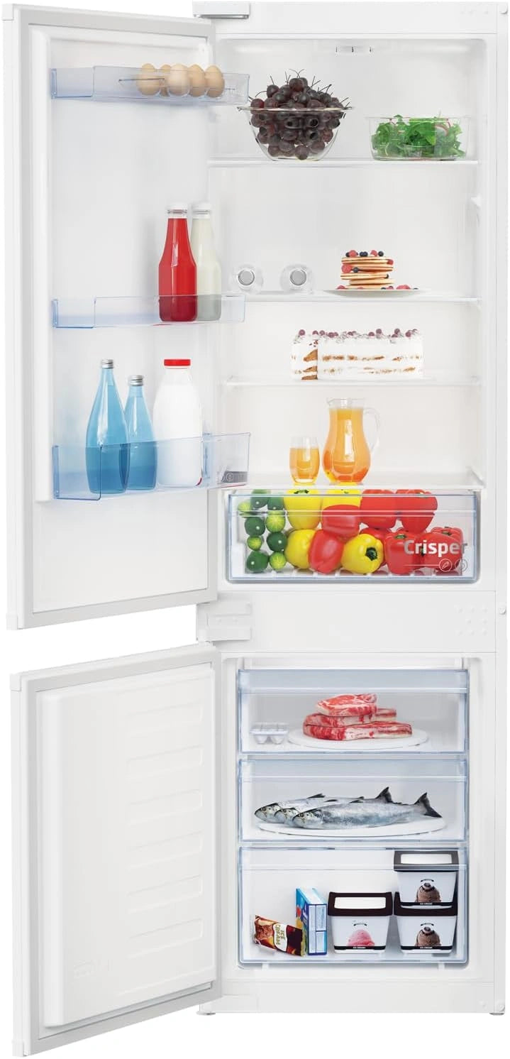 Bcsa285k4snlh, Réfrigérateur combiné, BCSA285K4SNLH, 271l, Blanc