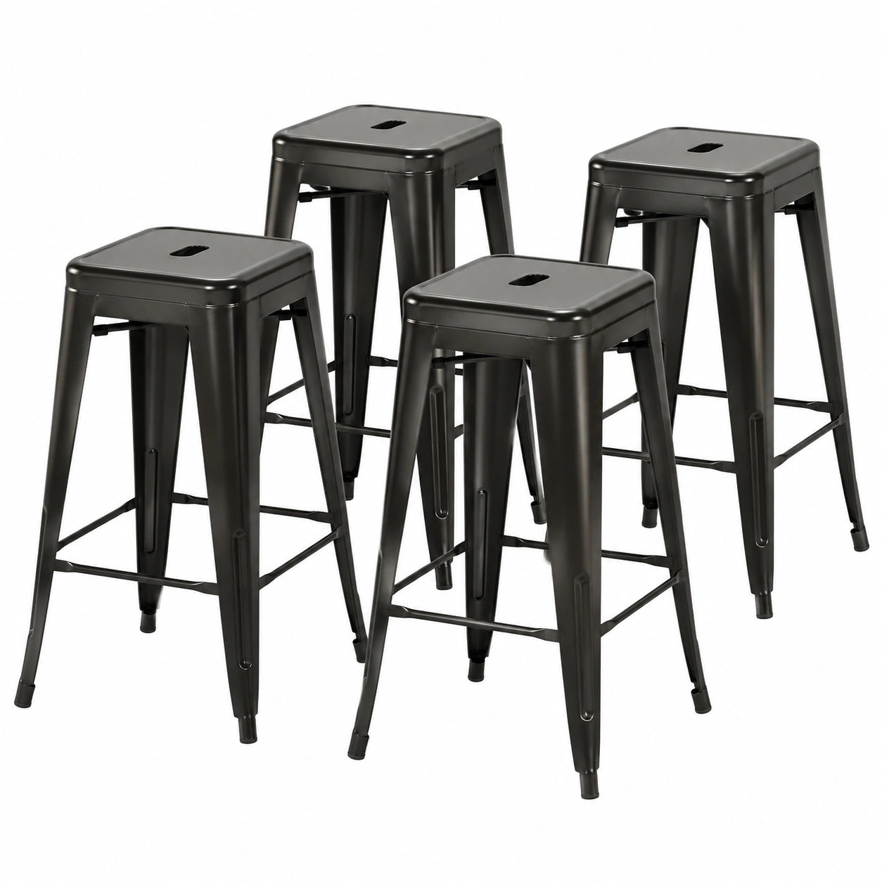 Tabouret, coloris noir, pour la cuisine ou l’espace repas