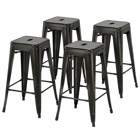 Tabouret, coloris noir, pour la cuisine ou l’espace repas