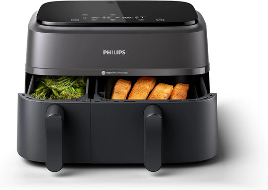 Philips, Friteuse sans huile, 9L, Noir