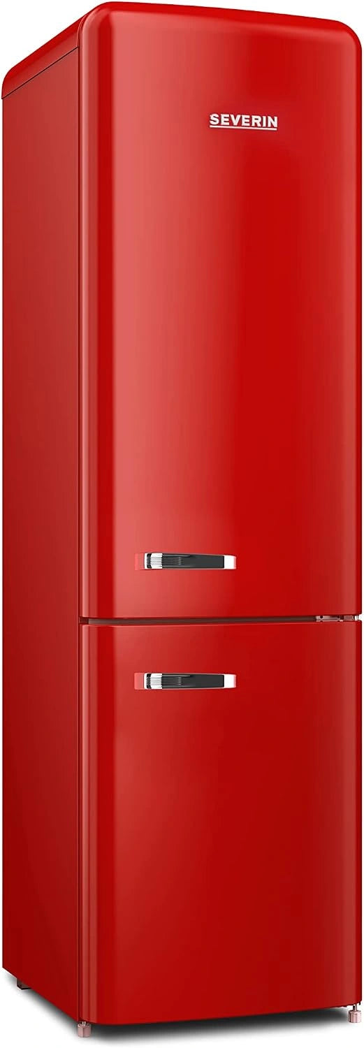 SEVERIN, Réfrigérateur, 250 L, Rouge