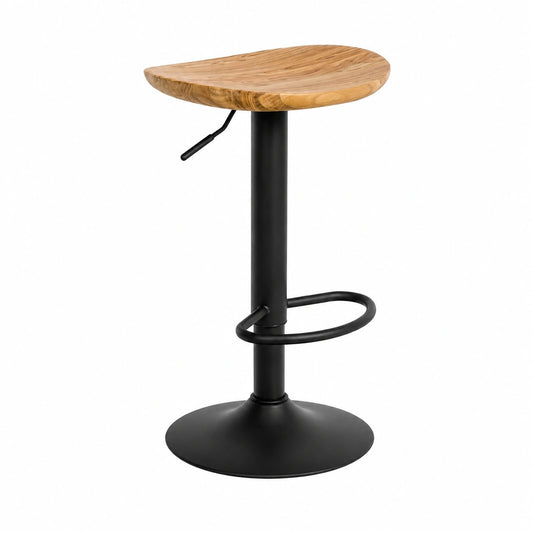 Tabouret, pivotant, réglable, en métal, pour la cuisine ou l’espace repas