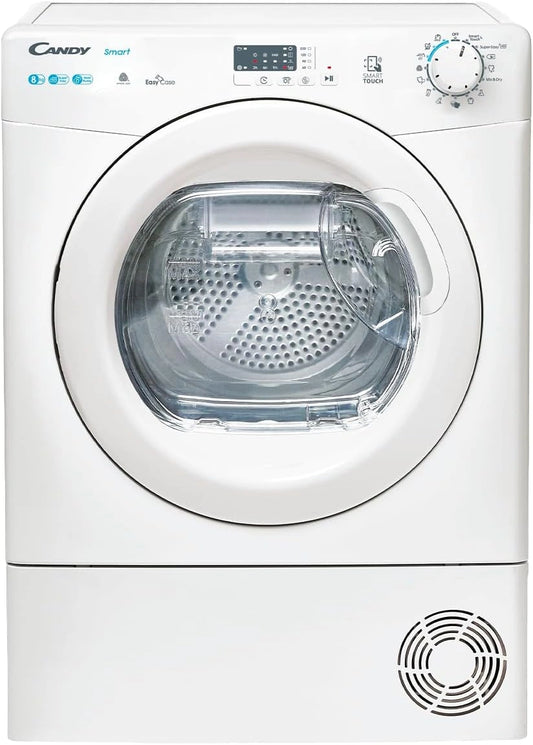 CANDY, Sèche-linge, H8A1LE-S, Blanc