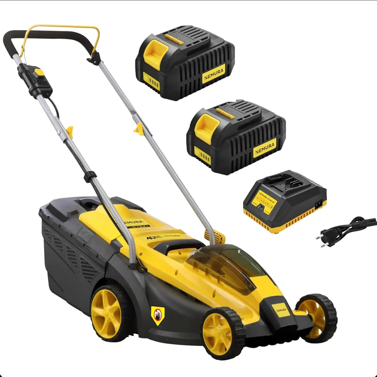 Nemura, Tondeuse électrique, 35 L, 40V