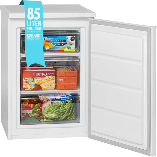 Bomann, Congélateur, GS2186-1, 85L, 85 litres, fonctionnement silencieux, fonctionnement automatique, Blanc