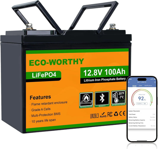 ECO-WORTHY, Appareil électrique, 12 V, Bluetooth