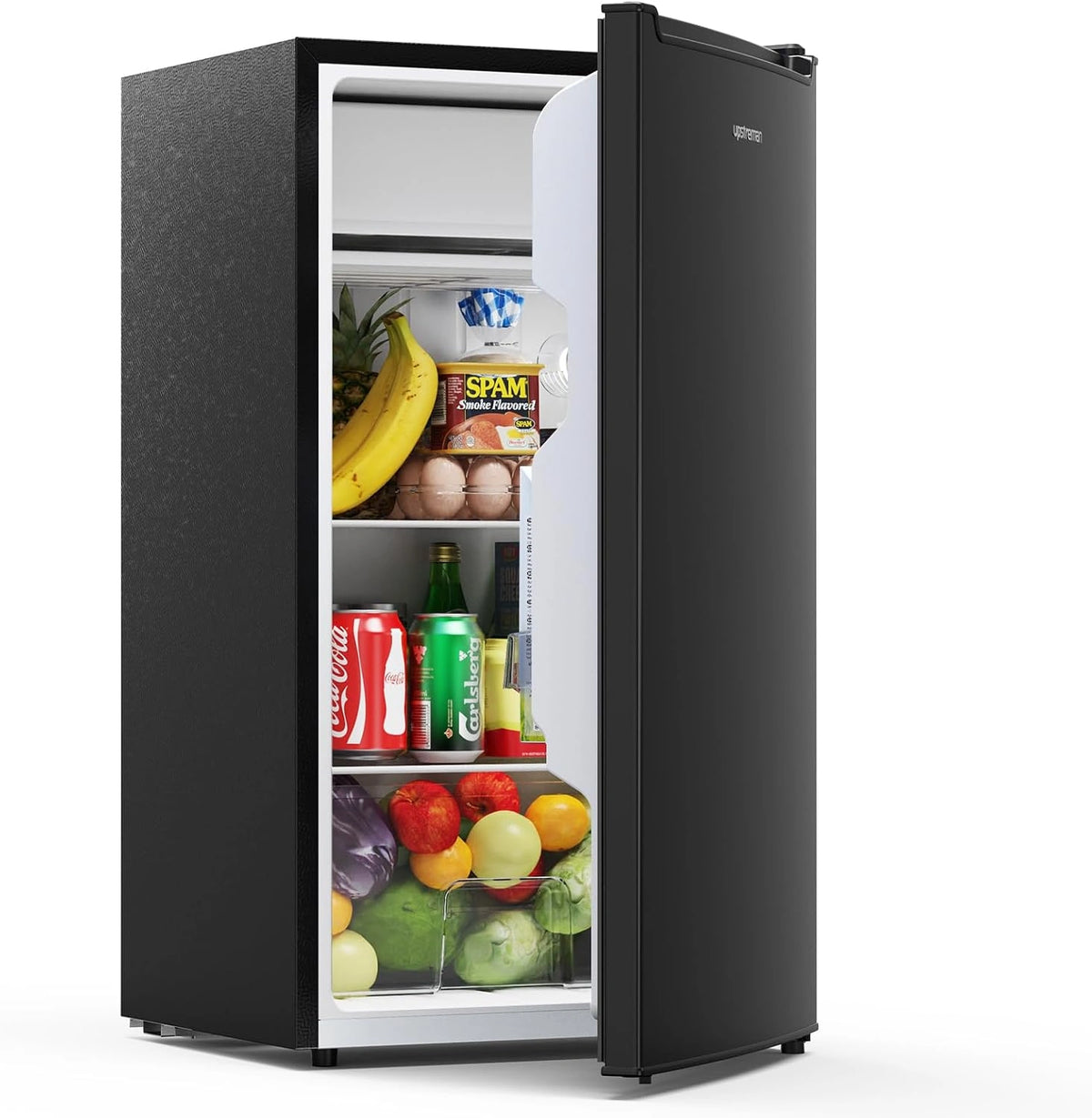 Upstreman, Réfrigérateur, CR85, 85 Litres, fonctionnement silencieux, Noir