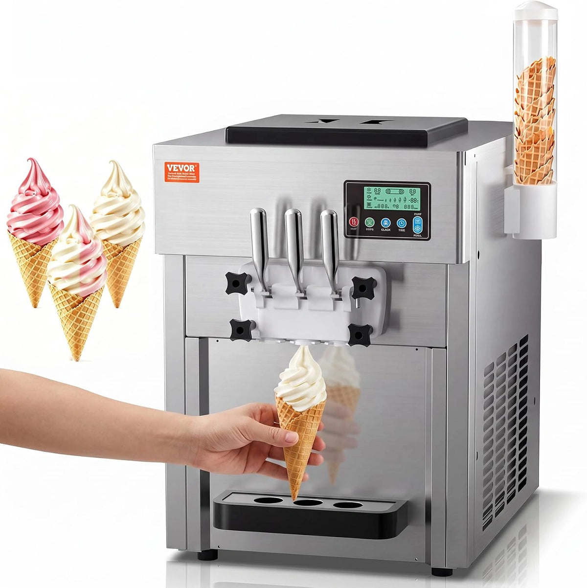 VEVOR, Appareil électrique, 20 L, 1800 W, fonctionnement automatique