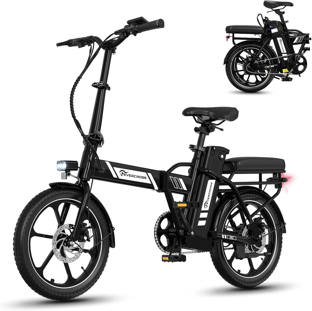 EVERCROSS, Batterie, 25KM, 250W, 36V, 48V