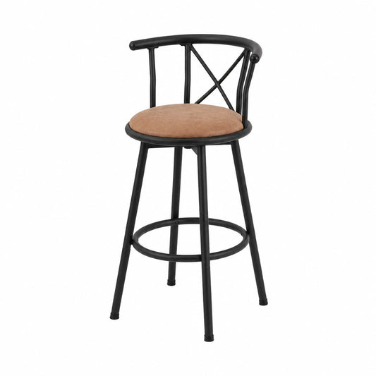 Chaise, pivotant, coloris marron, pour la salle à manger ou la cuisine
