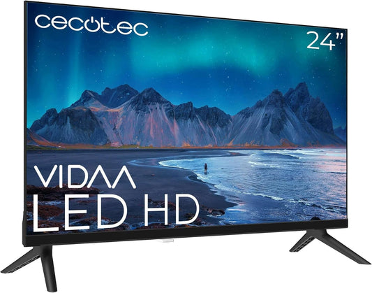 Cecotec, Téléviseur, ALH50024, 24 Pouces, Wi-Fi, connecté