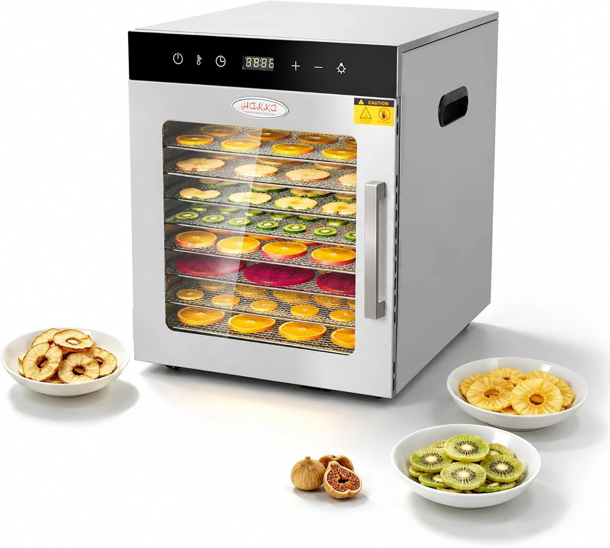 Hakka, Appareil électrique, 800 W, Argenté