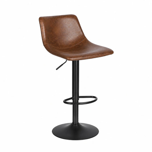 Chaise, pivotant, coloris marron, pour la salle à manger ou la cuisine