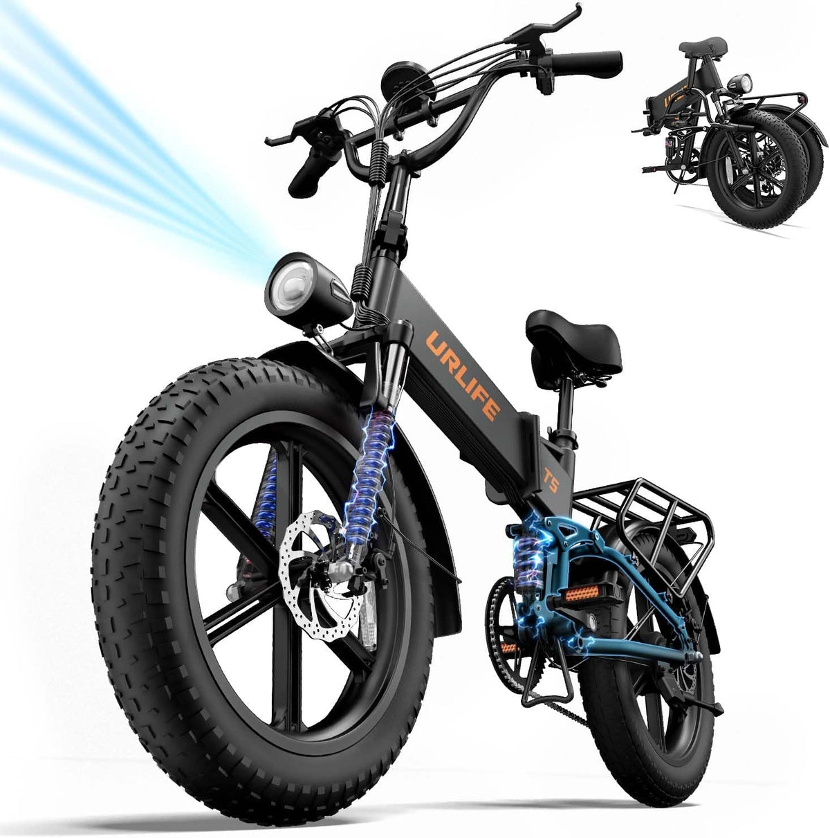 URLIFE, Batterie, 48 V