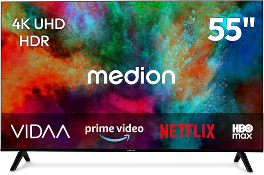 MEDION, Téléviseur, HDR10, Bluetooth, connecté