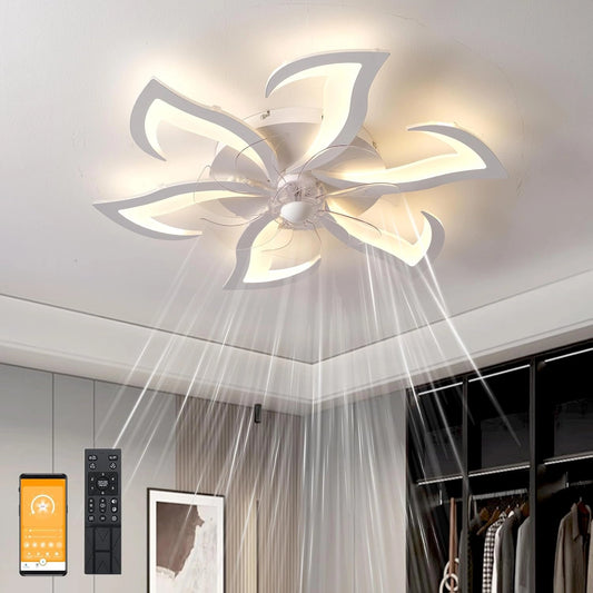 Silencieux, Ventilateur, avec télécommande, fonctionnement silencieux, Blanc