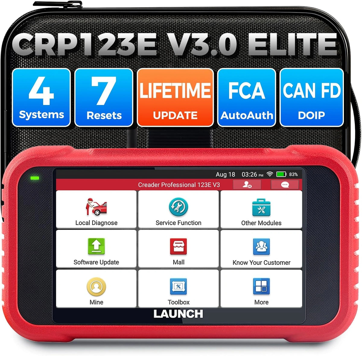 Launch, Appareil électrique, CRP123E