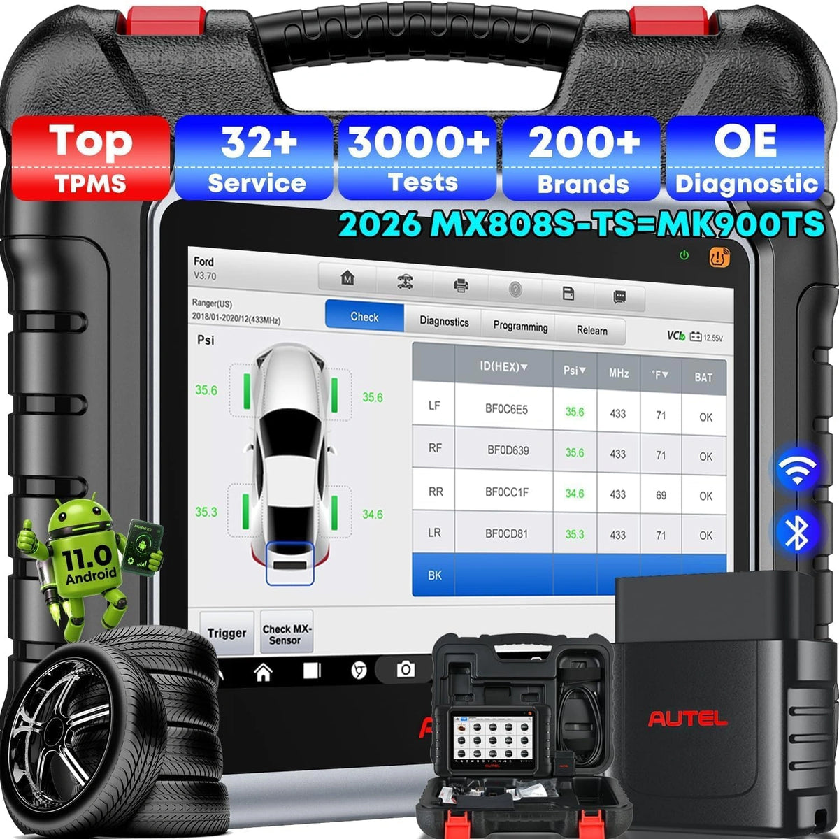 Autel, Appareil électrique, MX808S-TS