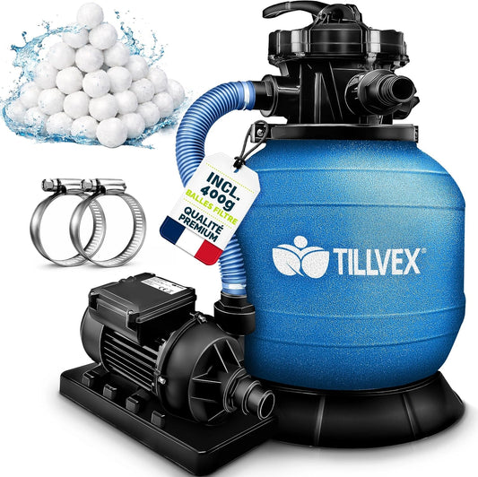 tillvex, Appareil électrique, 7.900L, Bleu